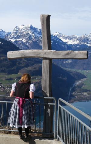 Gipfelkreuz Chapf_Amden