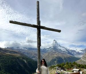Sunnegga Zermatt Gipfelkreuz