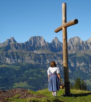 Alpkreuz Molseralp Flumserberg