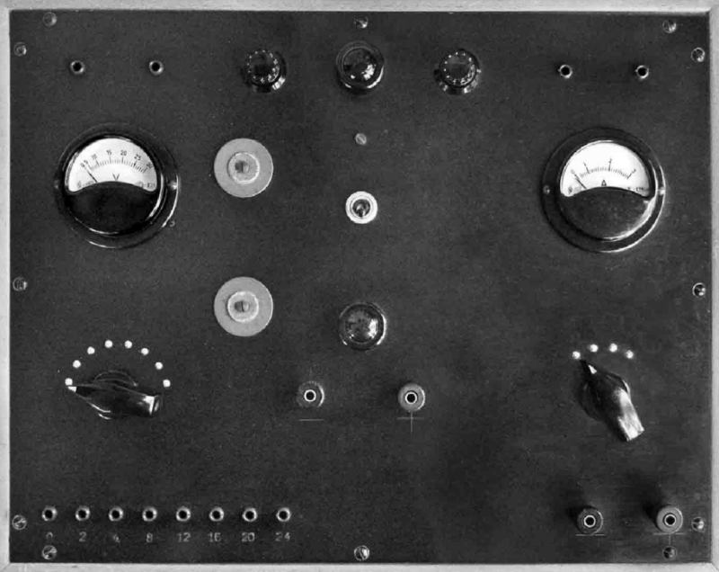 TECHNOLOGIE DE LA RADIO COSMOS KOSMOS-Schalttafel_Ansicht