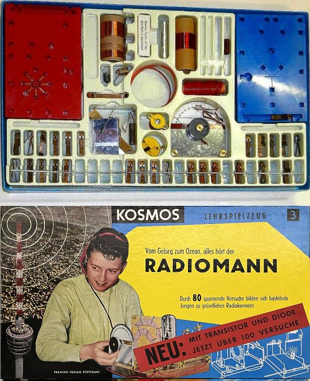 BOÎTES D’EXPÉRIMENTATION KOSMOS Radiomann et RADIO-TECHNIK Radiomann_1