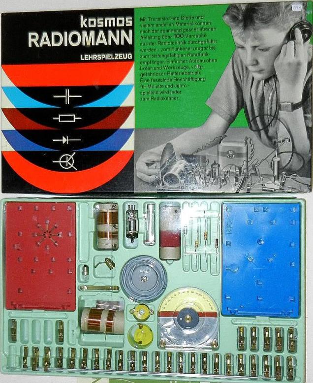 BOÎTES D’EXPÉRIMENTATION KOSMOS Radiomann et RADIO-TECHNIK Radiomann_2